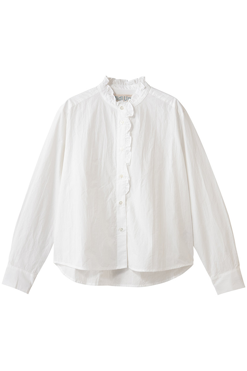 ミディウミ/MidiUmiのfront half frill shirt シャツ(off white/3-739968)
