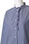 front half frill shirt シャツ ミディウミ/MidiUmi