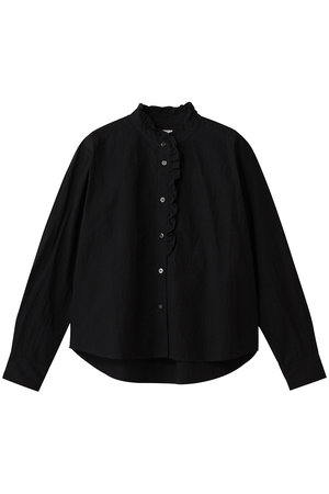 ミディウミ/MidiUmiのfront half frill shirt シャツ(110400/110403)