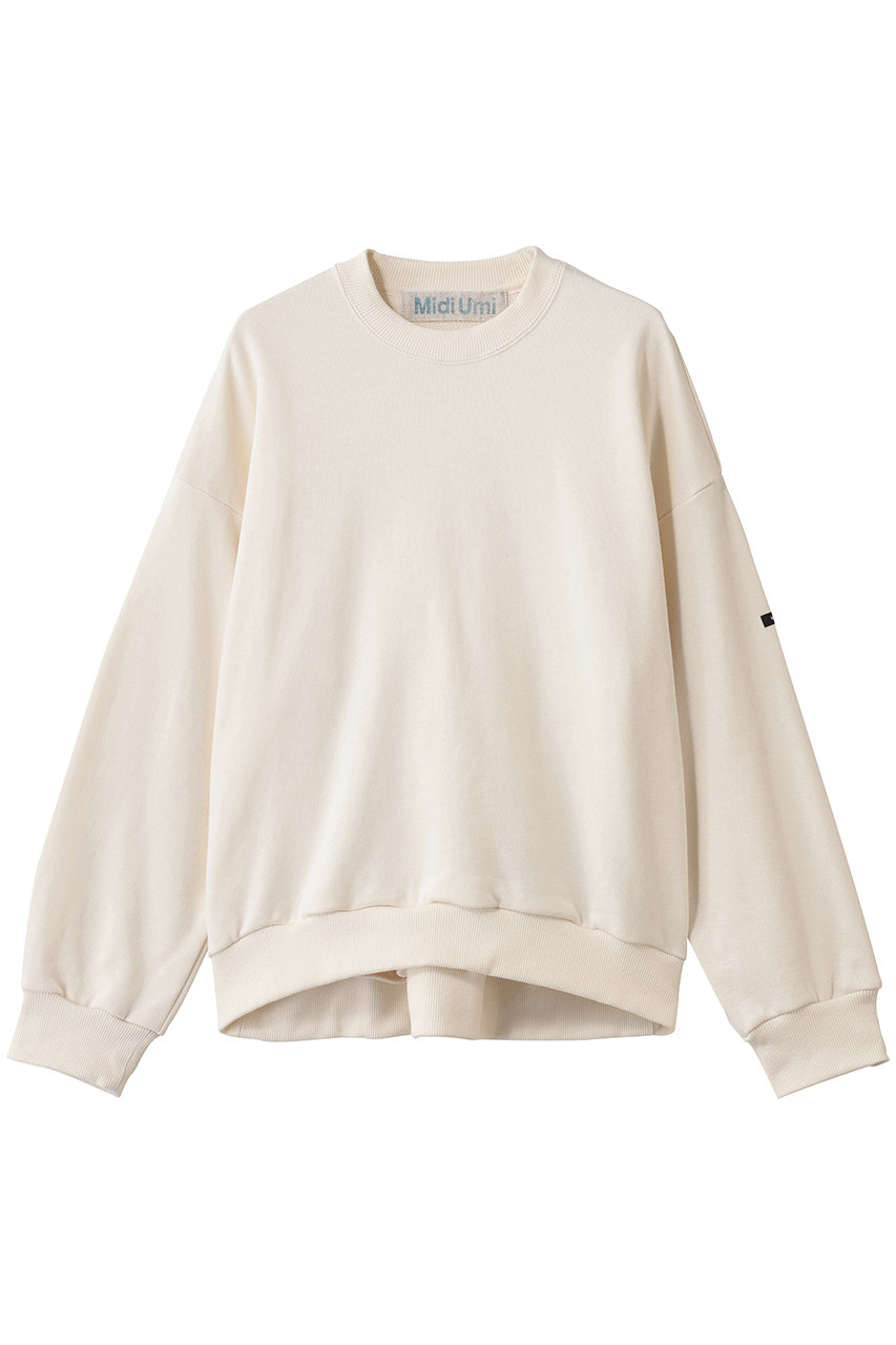 MidiUmi wide sweat PO プルオーバー (kinari, F) ミディウミ ELLE SHOP MidiUmi wide sweat PO プルオーバー (kinari, F) ミディウミ ELLE SHOP