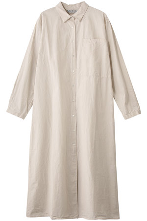 ミディウミ/MidiUmiのbig pocket shirt OP ワンピース(110500/110503)