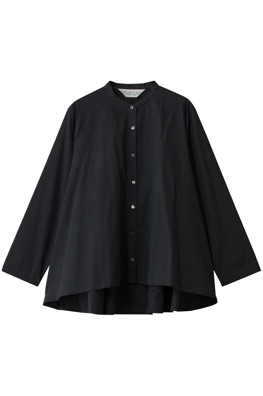 ミディウミ/MidiUmiのdots shirt シャツ(blackA/3-739728)