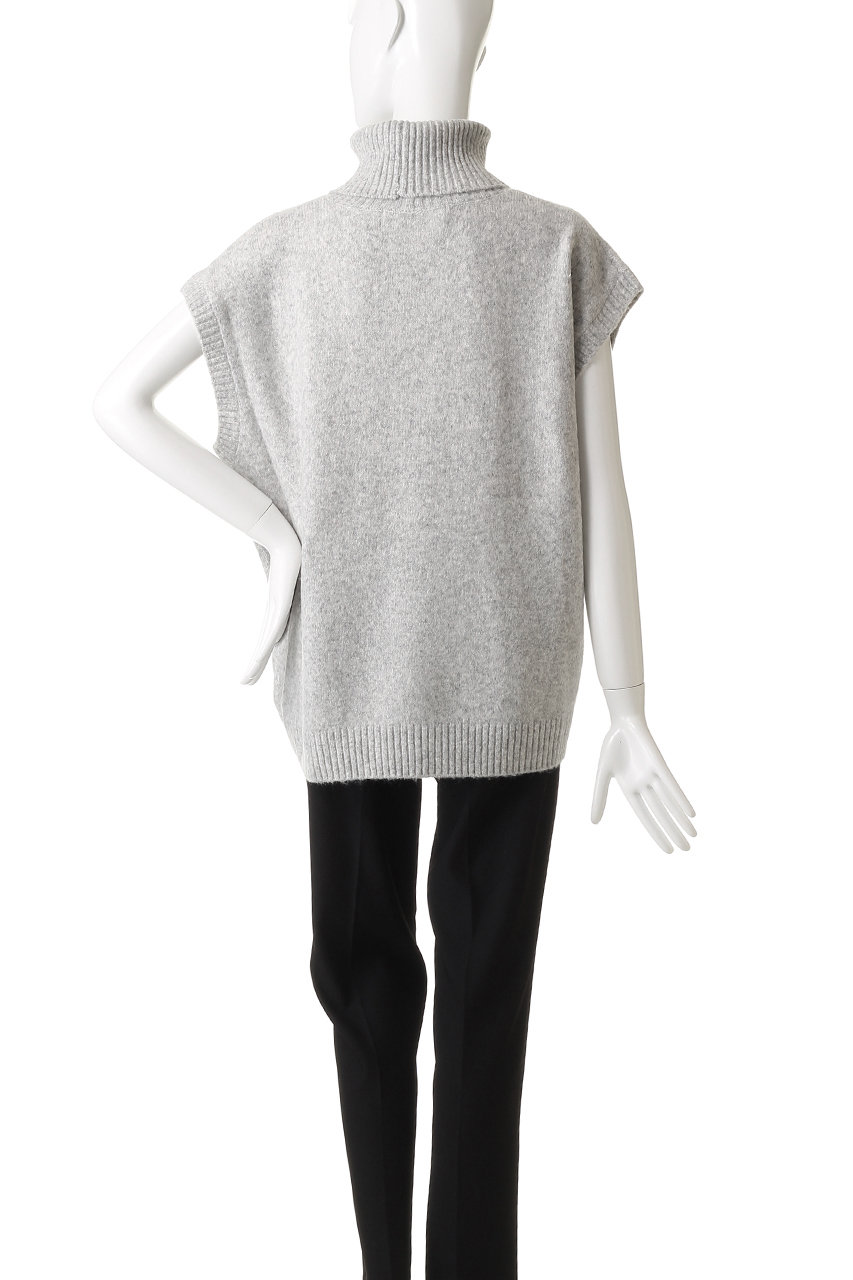 Midi Umi ミディウミ long vest ロングベスト ネイビー MidiUmi｜tweed wide vest - MidiUmi(ミディウミ) | キナリノモール