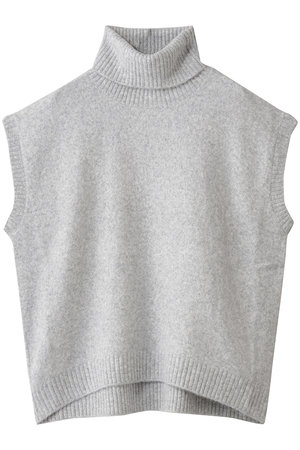 ミディウミ/MidiUmiのhigh neck knit vest ベスト(110300/110301)