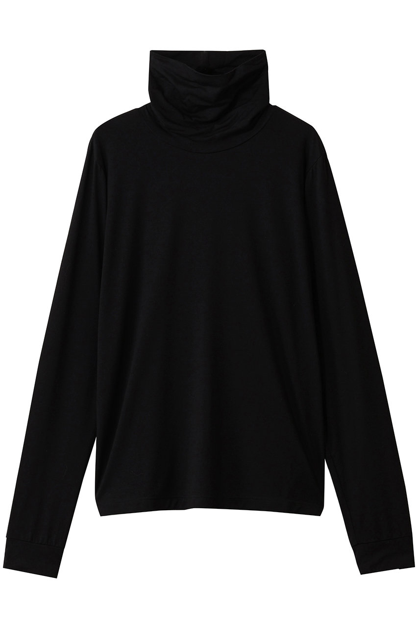 ミディウミ/MidiUmiのsmooth touch highneck PO プルオーバー(black/4-710008)