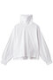 high neck gather slv P/O プルオーバー ミディウミ/MidiUmi off white