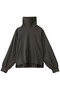 high neck gather slv P/O プルオーバー ミディウミ/MidiUmi c.gray