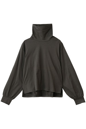 ミディウミ/MidiUmiのhigh neck gather slv P/O プルオーバー(110100/110103)