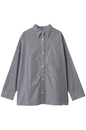 ミディウミ/MidiUmiのpointed collar stripe shirt シャツ(110400/110403)