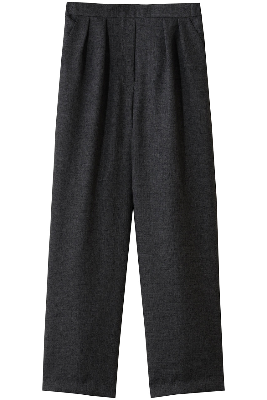 ミディウミ/MidiUmiのwide slacks PT パンツ(gray/4-760013)