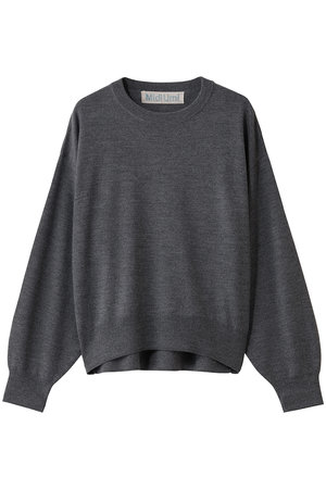 ミディウミ/MidiUmiのcrew neck knit P/O プルオーバー(110300/110301)
