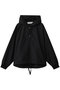 hooded  pullover shirt シャツ ミディウミ/MidiUmi black