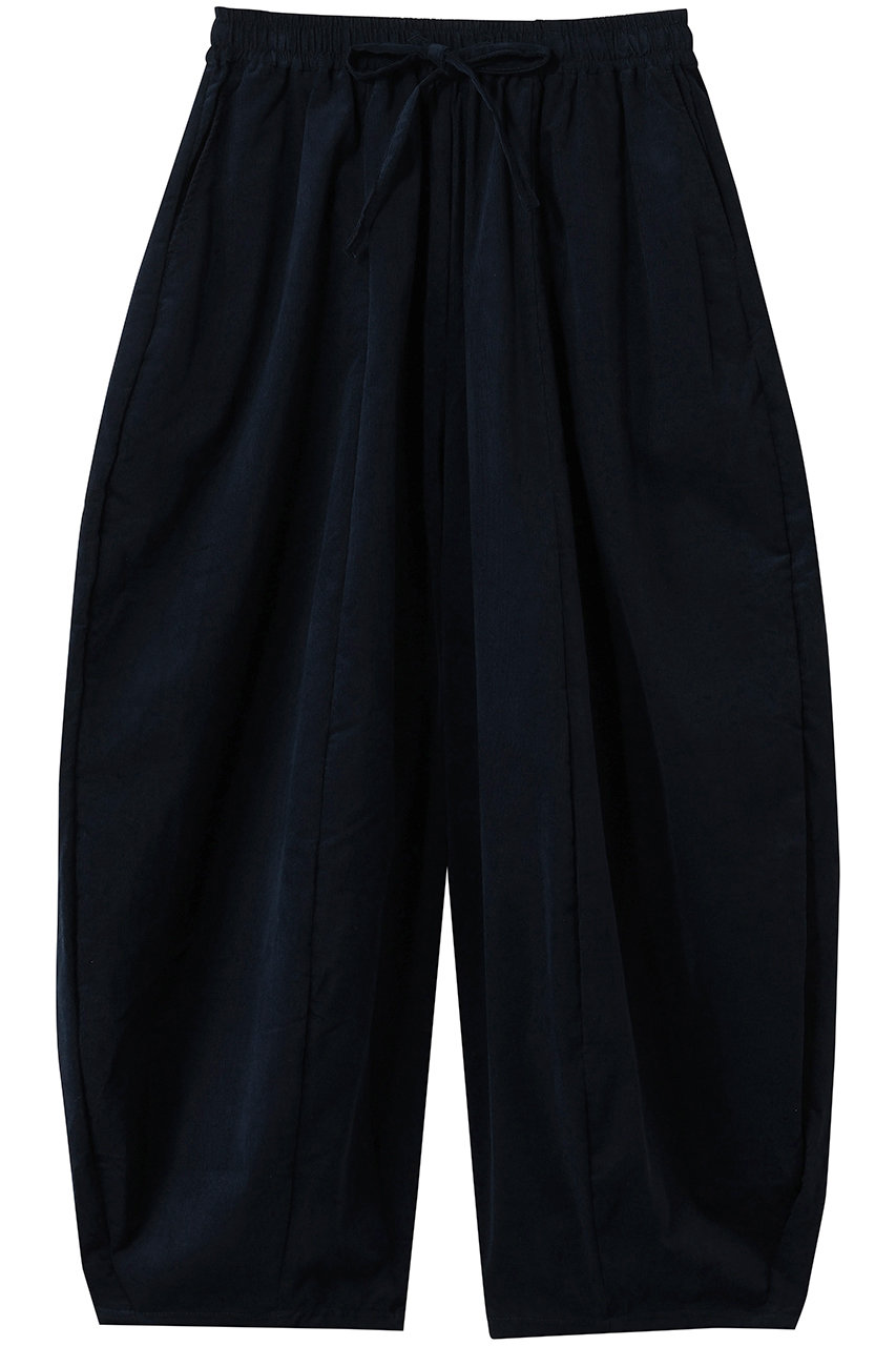 ミディウミ/MidiUmiのcorduroy cocoon PT パンツ(navy/4-76974554)