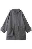 wool hooded CT コート
