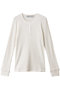 waffle henry neck PO プルオーバー ミディウミ/MidiUmi off white