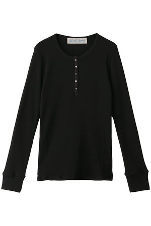 ミディウミ/MidiUmiのwaffle henry neck PO プルオーバー(110300/110301)