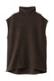 pile boa high neck vest ベスト ミディウミ/MidiUmi brown