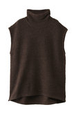pile boa high neck vest ベスト