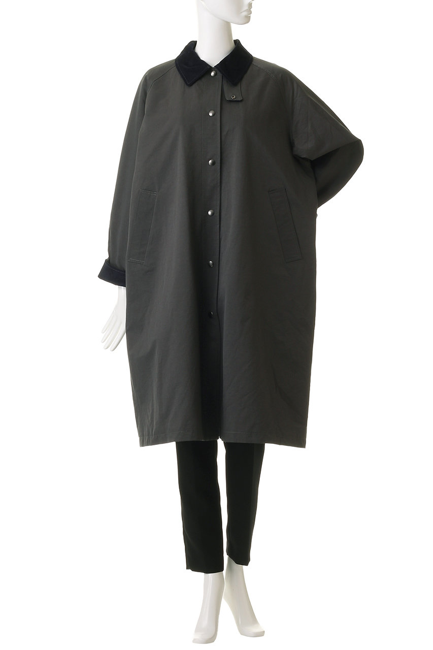 MidiUmi(ミディウミ)｜padded hunting long coat コート/ivory の通販