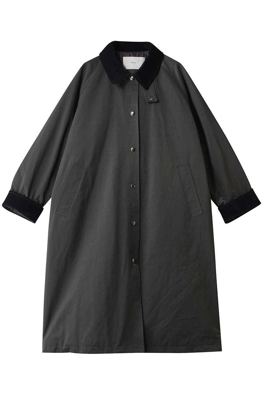 ミディウミ/MidiUmiのpadded hunting long coat コート(c.gray/4-770044)