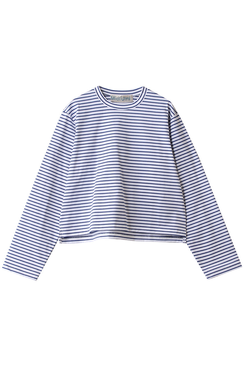 ミディウミ/MidiUmiのBD basic T Tシャツ(blueA/1-710090)