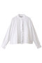 pin tuck lace shirt シャツ ミディウミ/MidiUmi off white