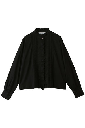 ミディウミ/MidiUmiのpin tuck lace shirt シャツ(110400/110403)