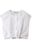 pin tuck lace vest ベスト