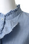 dungarees ruffle shirt シャツ ミディウミ/MidiUmi