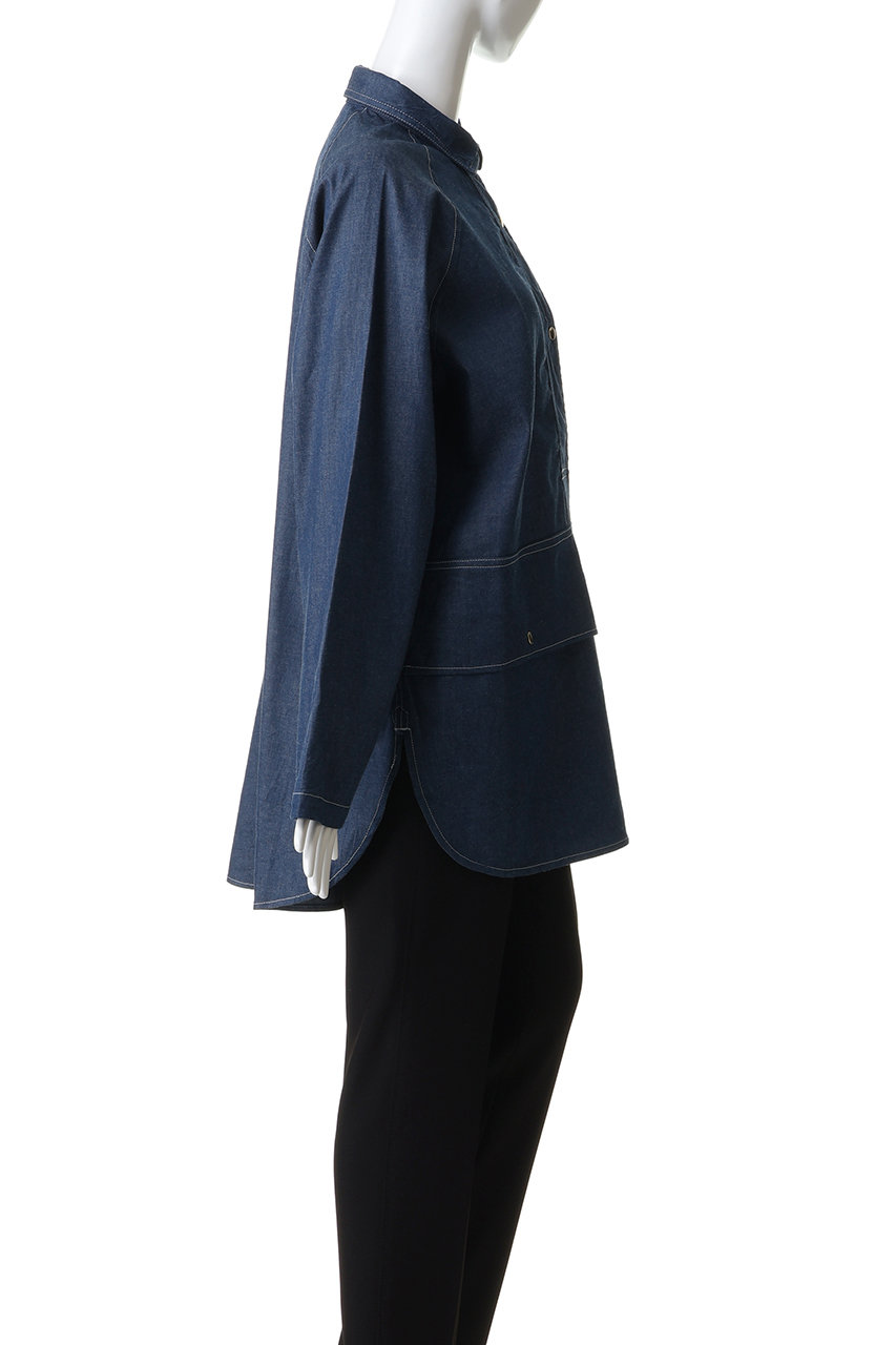 MidiUmi(ミディウミ)｜denim coverall カバーオール/blue の通販