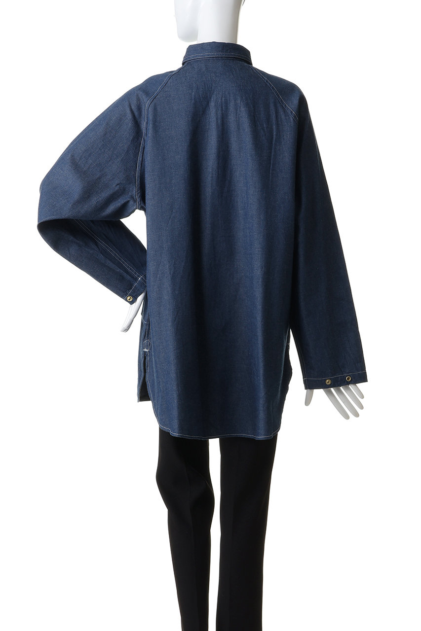 MidiUmi(ミディウミ)｜denim coverall カバーオール/blue の通販