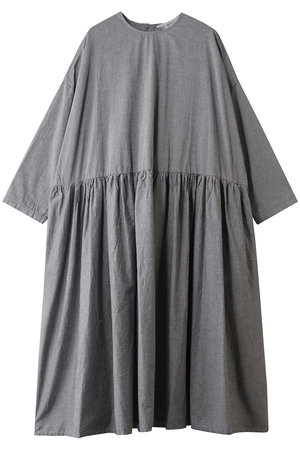ミディウミ/MidiUmiのchambray gather OP ワンピース(110500/110503)