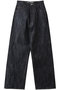 highwaist selvedge-denim デニム ミディウミ/MidiUmi navy