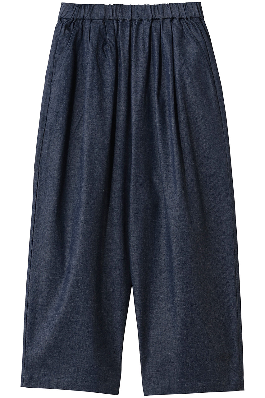 ミディウミ/MidiUmiのdenim wide easy PT パンツ(navy/1-760085)