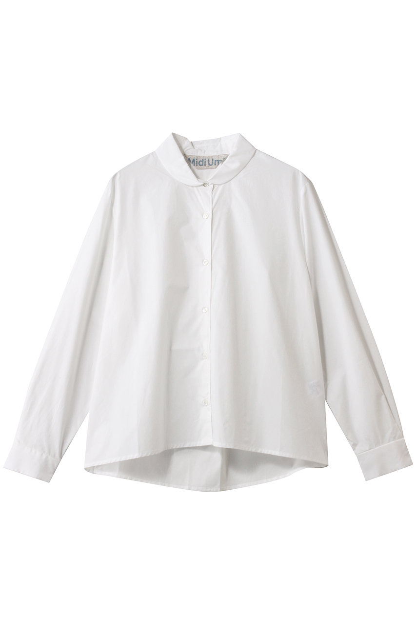 ミディウミ/MidiUmiのdutch collar shirt シャツ(off white/1-730127)