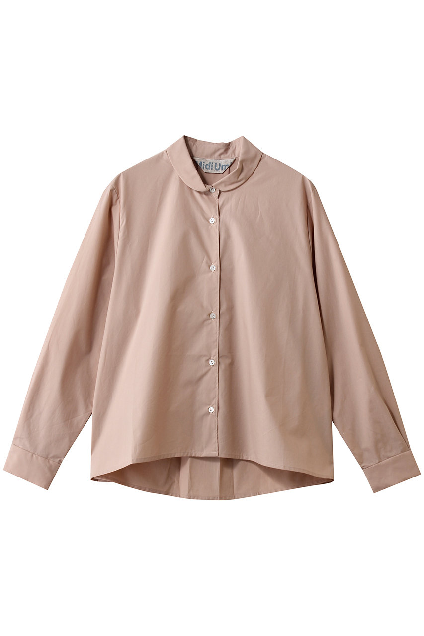 ミディウミ/MidiUmiのdutch collar shirt シャツ(pink/1-730127)