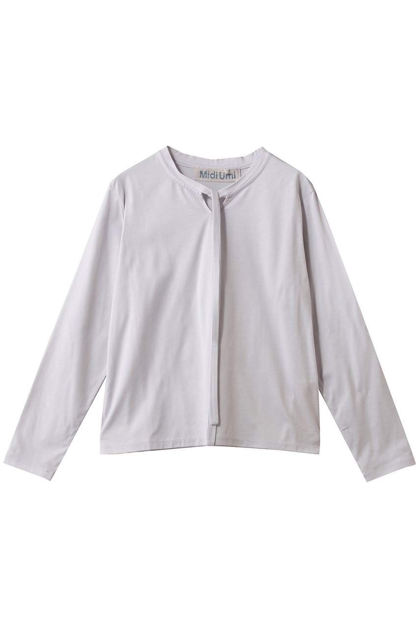 ミディウミ/MidiUmiのbow-tie PO プルオーバー(l.gray/1-710093)