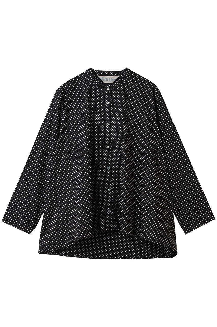 ミディウミ/MidiUmiのdots shirt シャツ(black/3-73972861)