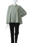 A line band collar shirt シャツ ミディウミ/MidiUmi