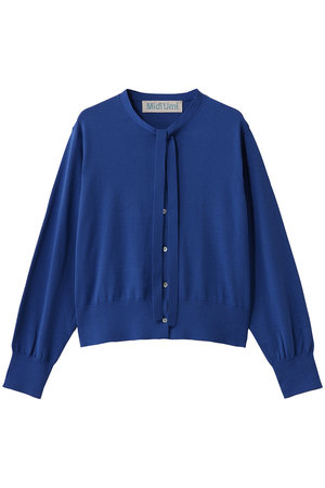 ミディウミ/MidiUmiのbow-tie knit CD カーディガン(110300/110303)