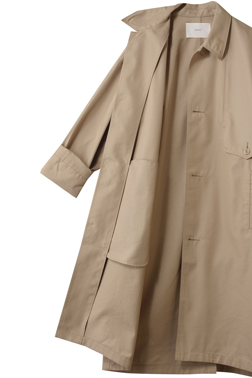 MidiUmi(ミディウミ)｜soutien collar coat コート/beige の通販