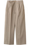wide slacks PT パンツ ミディウミ/MidiUmi beige