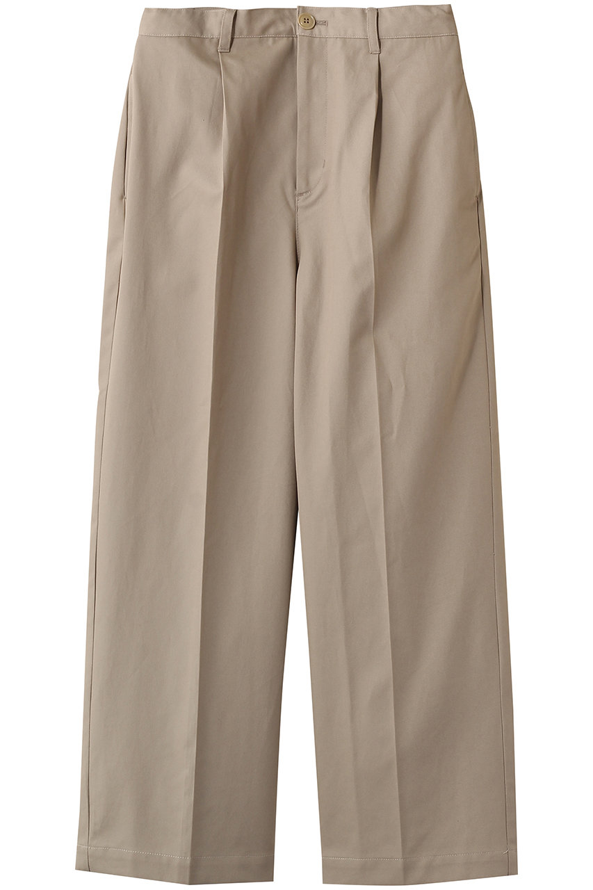 ミディウミ/MidiUmiのwide slacks PT パンツ(beige/1-760132)