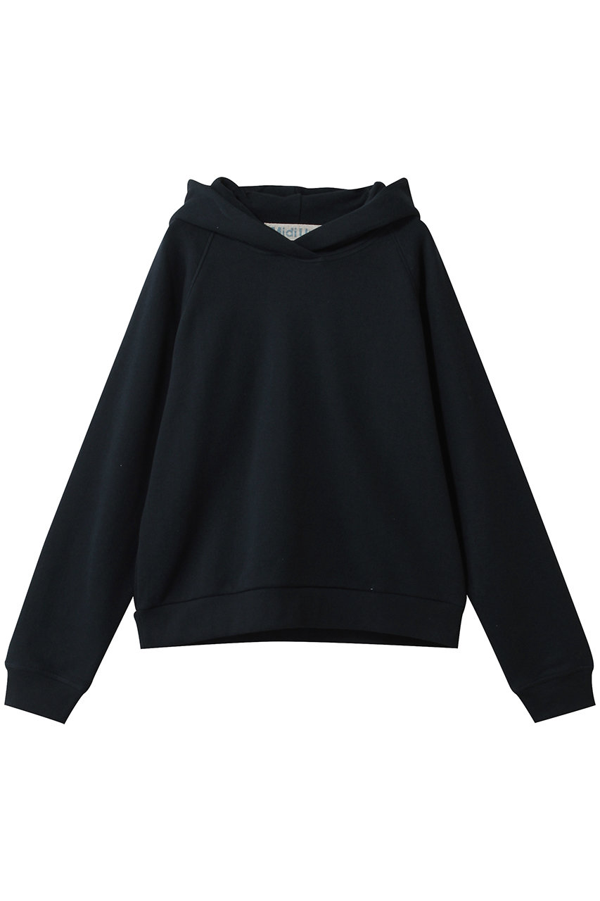 ミディウミ/MidiUmiのloopwheele sweat PK パーカー(navy/1-710125)
