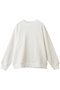 loopwheele sweat PO プルオーバー ミディウミ/MidiUmi off white