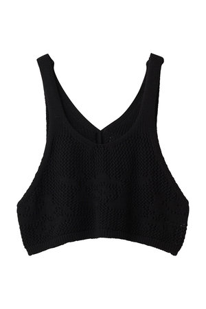 ミディウミ/MidiUmiの2way needle work vest ベスト(110800/110806)