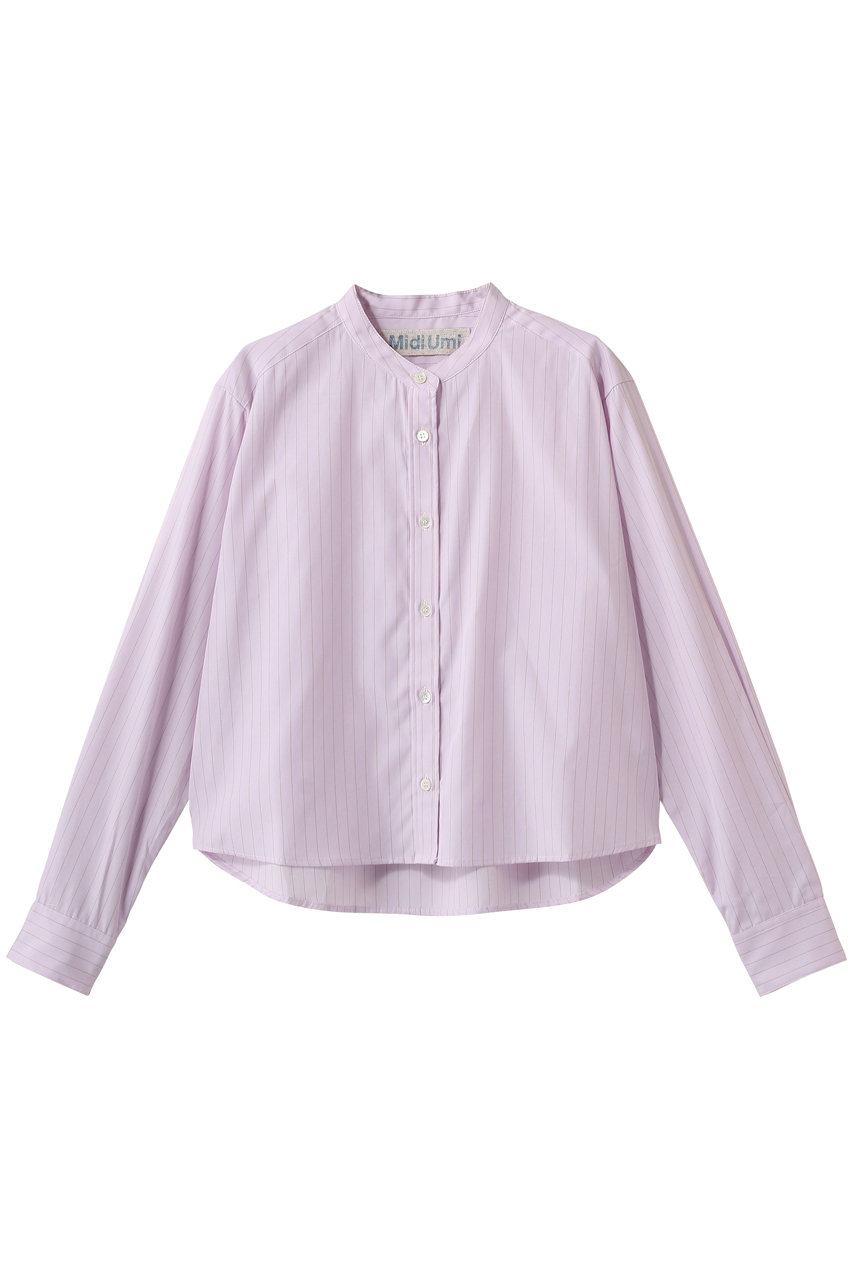 ミディウミ/MidiUmiのpatterned short shirt シャツ(d.pinkA/1-730107)