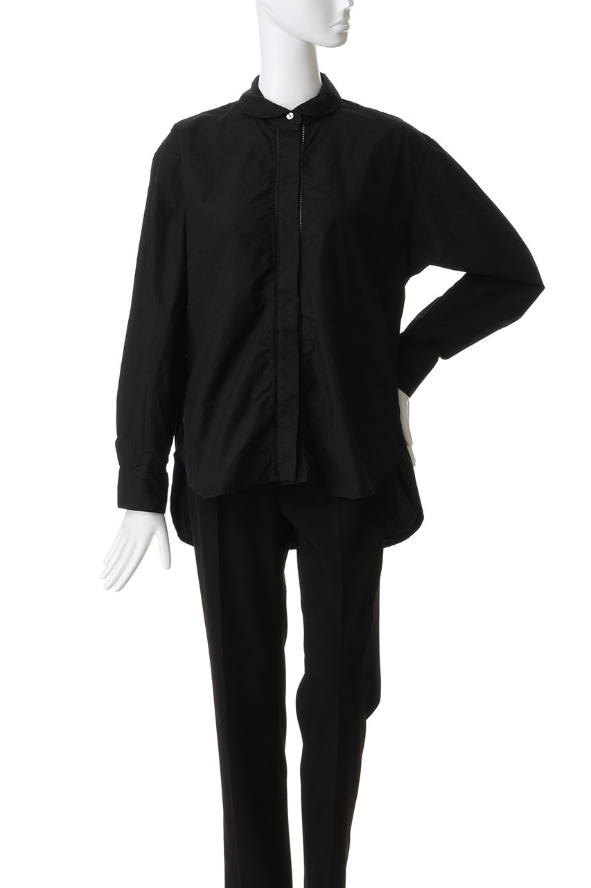 MidiUmi(ミディウミ)｜dutch collar lace shirt シャツ/off white の