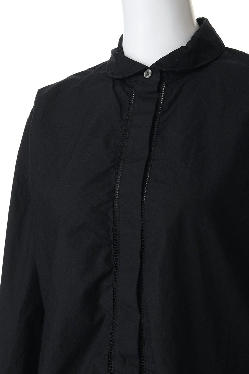 MidiUmi(ミディウミ)｜dutch collar lace shirt シャツ/off white の