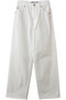 high waist straight denim デニム ミディウミ/MidiUmi off white